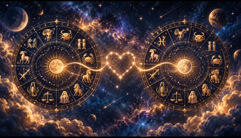 Zodiac signs and astrological compatibility in romantic relationships